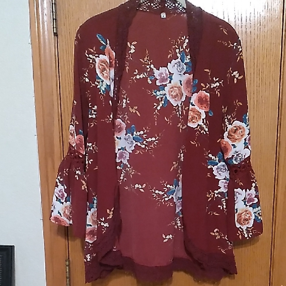 Floral Kimono Cardigan